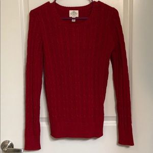 Red St John’S Bay Sweater